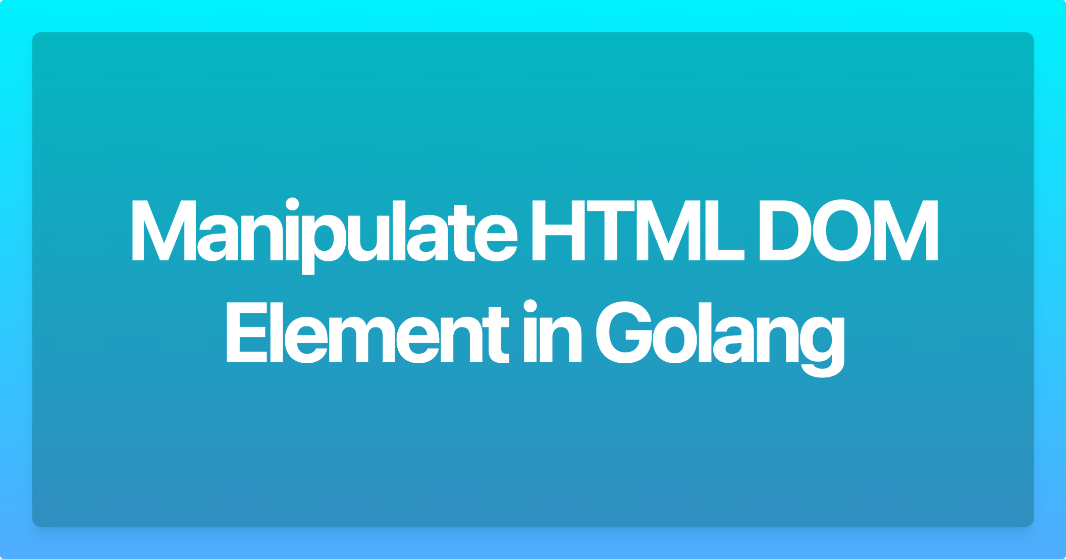 How to query html dom in Golang? | Ahmad Rosid