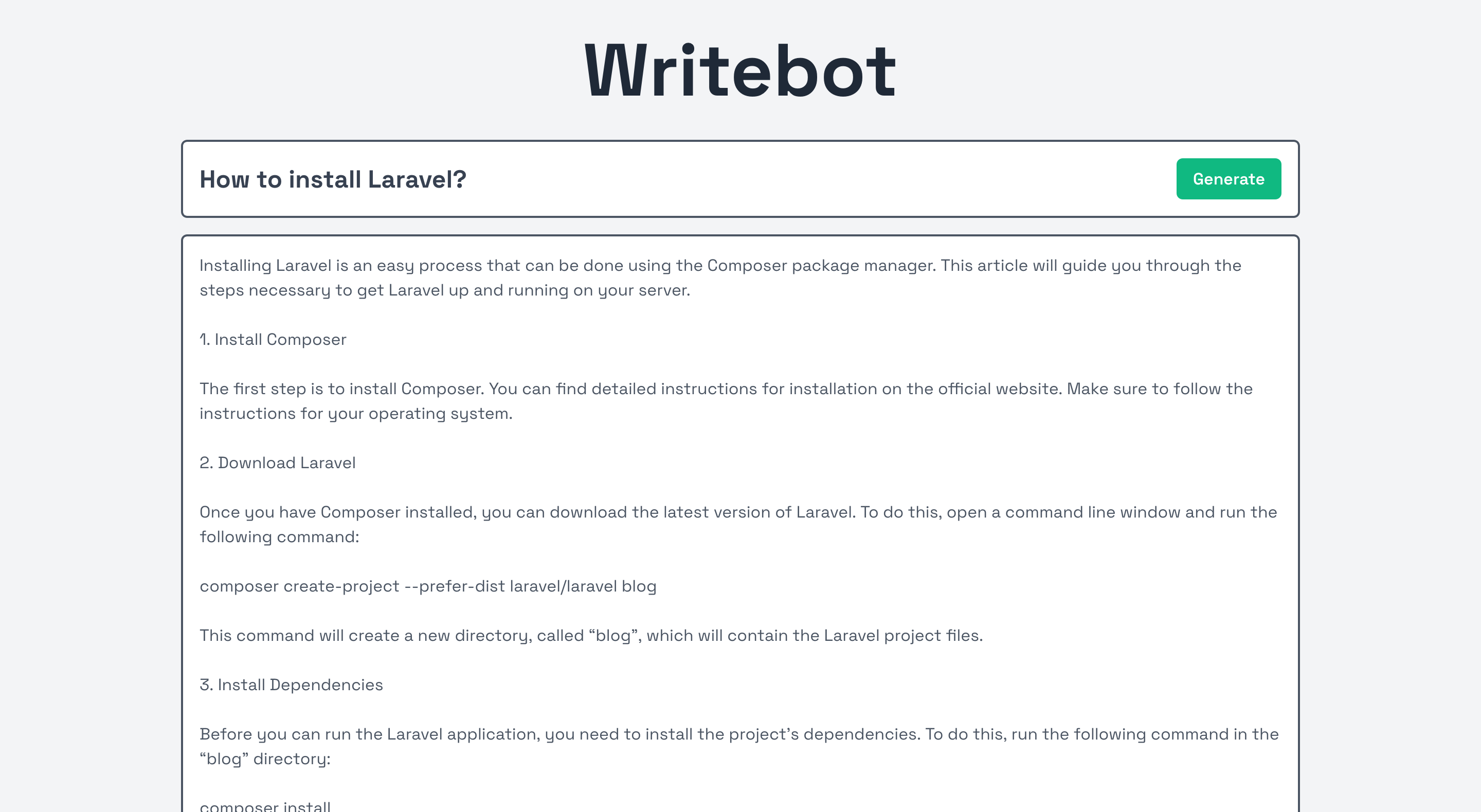 writebot